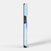 🦋 ブルードリームハートケース iPhoneケース (右側面)