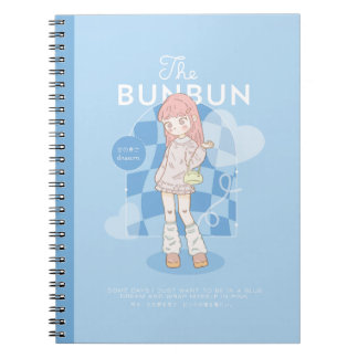 ブルードリームピンク ノートブック