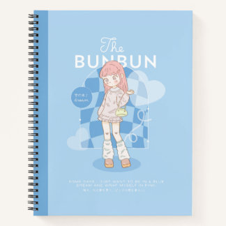 ブルードリームピンク ノートブック