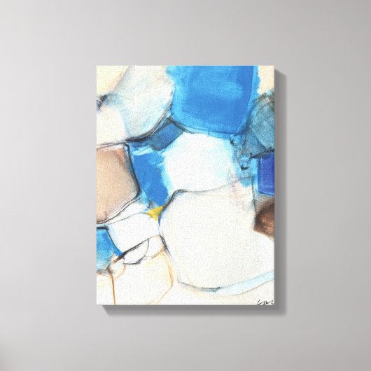 ブルードリーム1976 0011by Jose T Joya キャンバスプリント (正面)