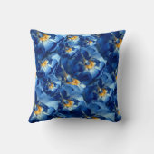 ブルードリーム、バラフローラドリームI、スロークッション クッション (裏面)