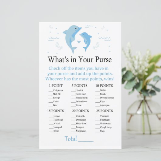 ブルードルフィンあなたの財布ゲームの何が (スタンド正面)