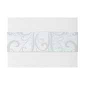 ブルードルフィンウェディング招待ベリーバンド 招待状ベリーバンド (裏面例)