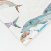 ブルードルフィンズ フリースブランケット (角)