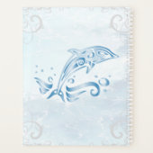 ブルードルフィンパーソナライズされたプランナー プランナー手帳 (裏面)