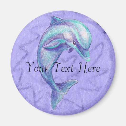 ブルードルフィンマグネット マグネット (正面)