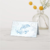 ブルードルフィン披露宴座席表 プレイスカード (裏面)