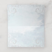 ブルードルフィン披露宴座席表 プレイスカード (内部開封)