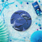 ブルードルフィン ペーパープレート (パーティー)