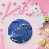 ブルードルフィン ペーパープレート (パーティー)