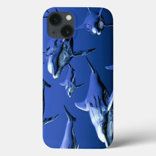ブルードルフィン iPhone 13ケース