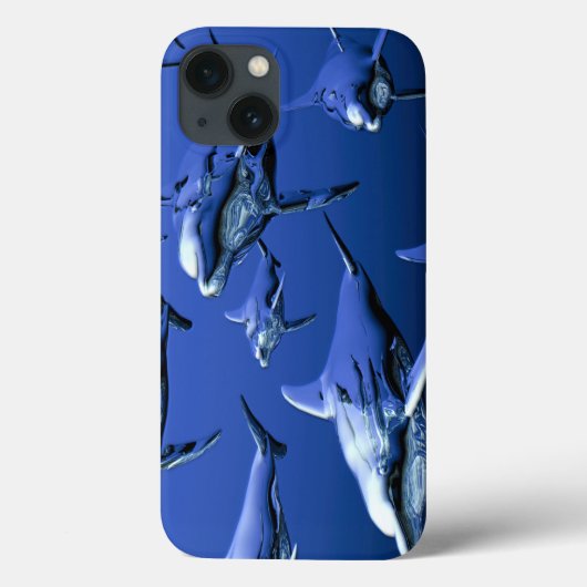 ブルードルフィン Case-Mate iPhoneケース (裏面)