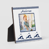 ブルードルフィ航海のン海軍写真立て フォトプラーク (正面)