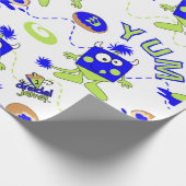 ブルードレイデルモンスターズforハンヌカ ラッピングペーパー (角)