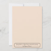 ブルードレスウォーター色の若い女の子ルノアール カード (裏面)