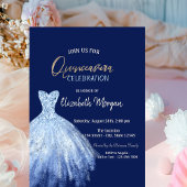 ブルードレススターズ銀河系ネイビーブルーキンセアニラ 招待状