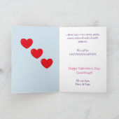 ブルードレスプリンセス孫娘バレンタイン シーズンカード (内部)