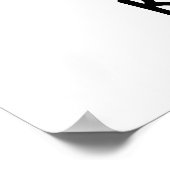 ブルードンおもしろいドンプン ポスター (角)