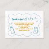 ブルードードルベビーはベビーのための醸造本 エンクロージャーカード (正面)