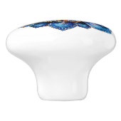 ブルードードル3Dマンダラ セラミックノブ (側面)