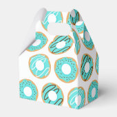 ブルードーナッツショップバースデーパーティー フェイバーボックス (裏面サイド)