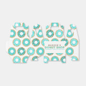 ブルードーナッツショップバースデーパーティー フェイバーボックス (折り畳みなし)