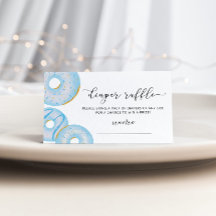 ブルードーナツおむつラッフルチケット