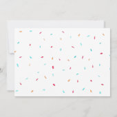 ブルードーナツベビー散水 サンキューカード (裏面)