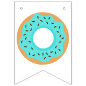 ブルードーナツ バンティングフラッグ (第2の旗)