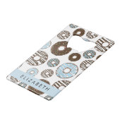 ブルードーナツ,ブラウンドーナツ,ふりかけ,あなたの名前 クレジットカード栓抜き (正面アングル)