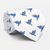 ブルードーブアートタイ ネクタイ (ロール)