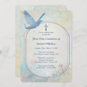 ブルードーブ宗教 招待状 (正面/裏面)