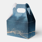 ブルーナイトウォーターカラーランドスケープモノグラム結婚ズ フェイバーボックス (裏面サイド)