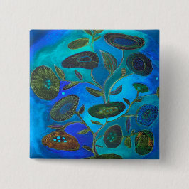 ブルーナイトキーチェーン 缶バッジ