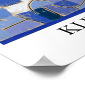 ブルーナイトバイポールクレー ポスター (角)