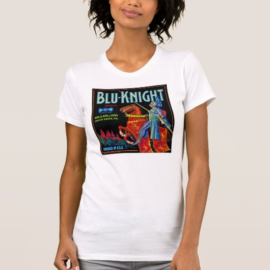 ブルーナイトフルーツラベル Tシャツ (正面)