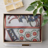 ブルーナイト中世ミニチュアモノグラム 薄葉紙 (ギフト)