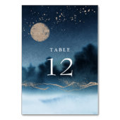 ブルーナイト結婚横のテーブル番号 テーブルナンバー (裏面)