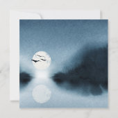 ブルーナイト金ゴールドランドスケープスクエアオープンハウス 招待状 (裏面)