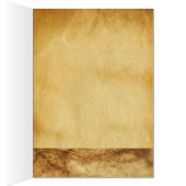 ブルーナイト馬上中世パーチメントモノグラム (内側 (右))