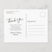 ブルーナイト&シルバーストリングライトサンキュー 案内ポストカード (裏面)