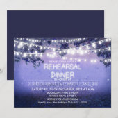 ブルーナイト&ストリングライトリハーサル 招待状 (正面/裏面)