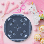 ブルーナイト ペーパープレート (パーティー)