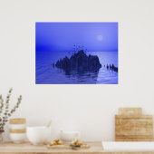 ブルーナイト ポスター (キッチン)