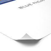 ブルーナイト・ポール・クレーモダン抽象芸術・アート フォトプリント            (角)