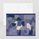 ブルーナイト、有名な絵画 シーズンポストカード (正面/裏面)