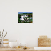 ブルーナイル滝 ポスター (キッチン)