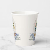 ブルーナツクラッカーのクリスマスベビーシャワー食器 紙コップ (左)