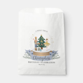 ブルーナツクラッカー誕生日パーティーはクッキーの治療を好む フェイバーバッグ