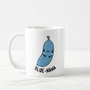 ブルーナナバナナプおもしろいン コーヒーマグカップ